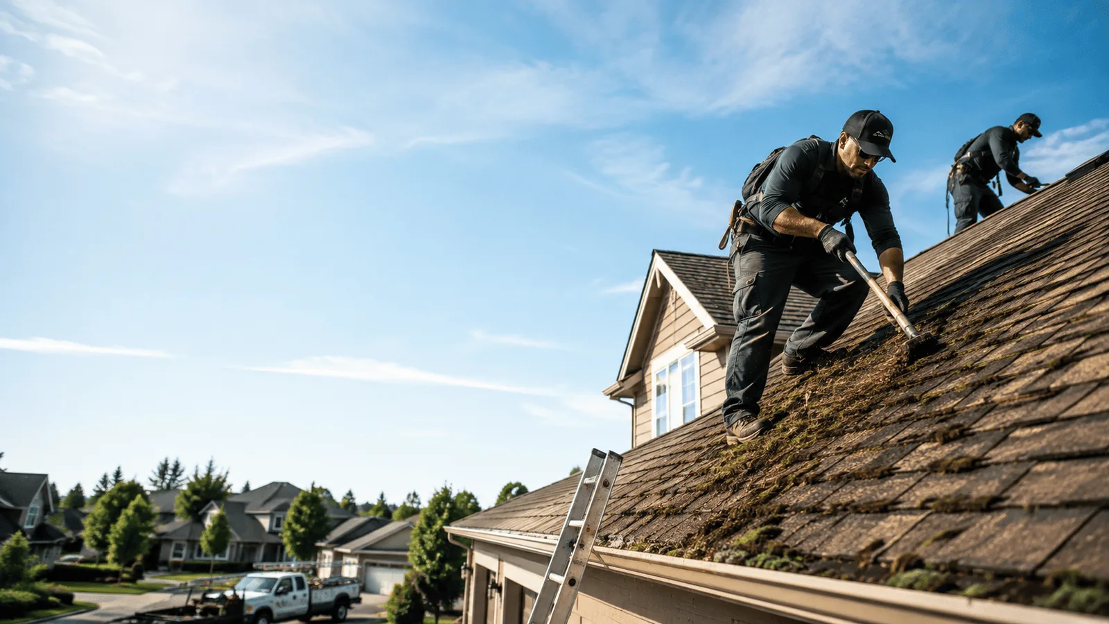 Roof Moss Removal in White Cloud, KS near me
